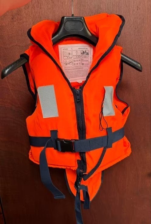 Kinder reddingsvest maat S 30-40kg, 3M, Kind, Onbekend, Zo goed als nieuw