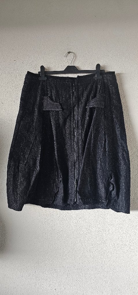 Beate Heymann Zwarte Rok - Maat L (8125), Zwart, Maat 42/44 (L), Gedragen, Boven de knie