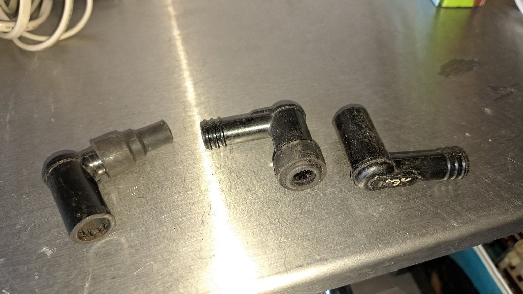 3 x bougiedop voor brommers (Z272-144), Ophalen of Verzenden, Gebruikt, Overige typen, Overige merken