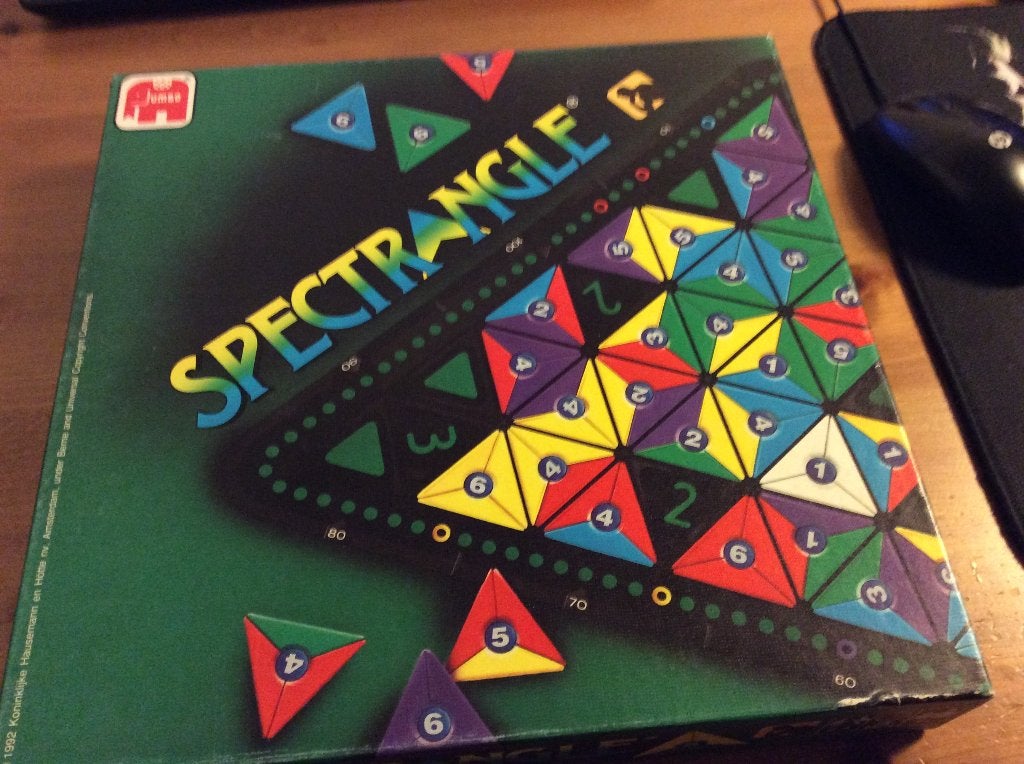 Spectrangle bordspel van Jumbo, Een of twee spelers, Ophalen of Verzenden, Jumbo
