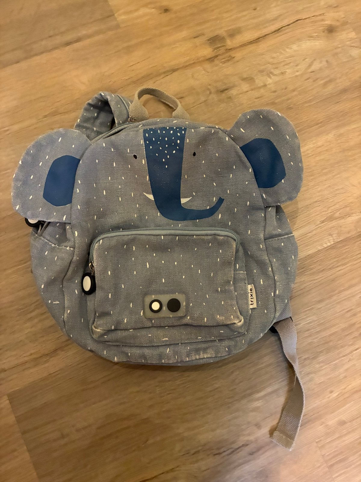 Trixie rugtas schooltas olifant., Sieraden, Tassen en Uiterlijk, Ophalen of Verzenden, Gebruikt, Overige merken, 30 tot 45 cm