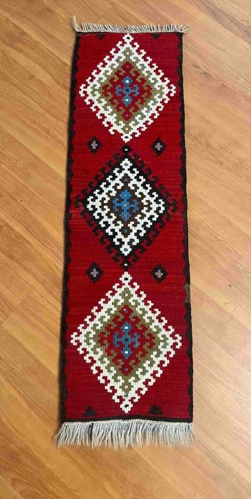 Kelim vintage kleed met ingestikte yoga mat 105/32, Gebruikt, Djt@dejuistetoon.eu, Ophalen of Verzenden, Mon Plaisir 19, Etten-Leur, Netherlands