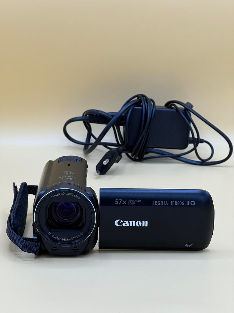 Canon Legria HF R806 Videocamera Full HD Camcorder Handycam, Canon, 20x of meer, Zo goed als nieuw, Info@canon.com