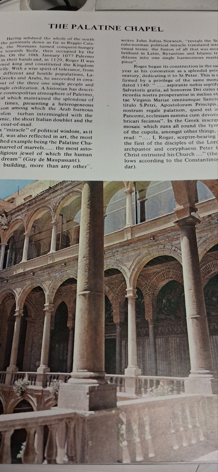 The Palatine Chapel in the Norman Palace - Edizioni Poligraf, Ophalen of Verzenden, Zo goed als nieuw, Onbekend, Europa overig