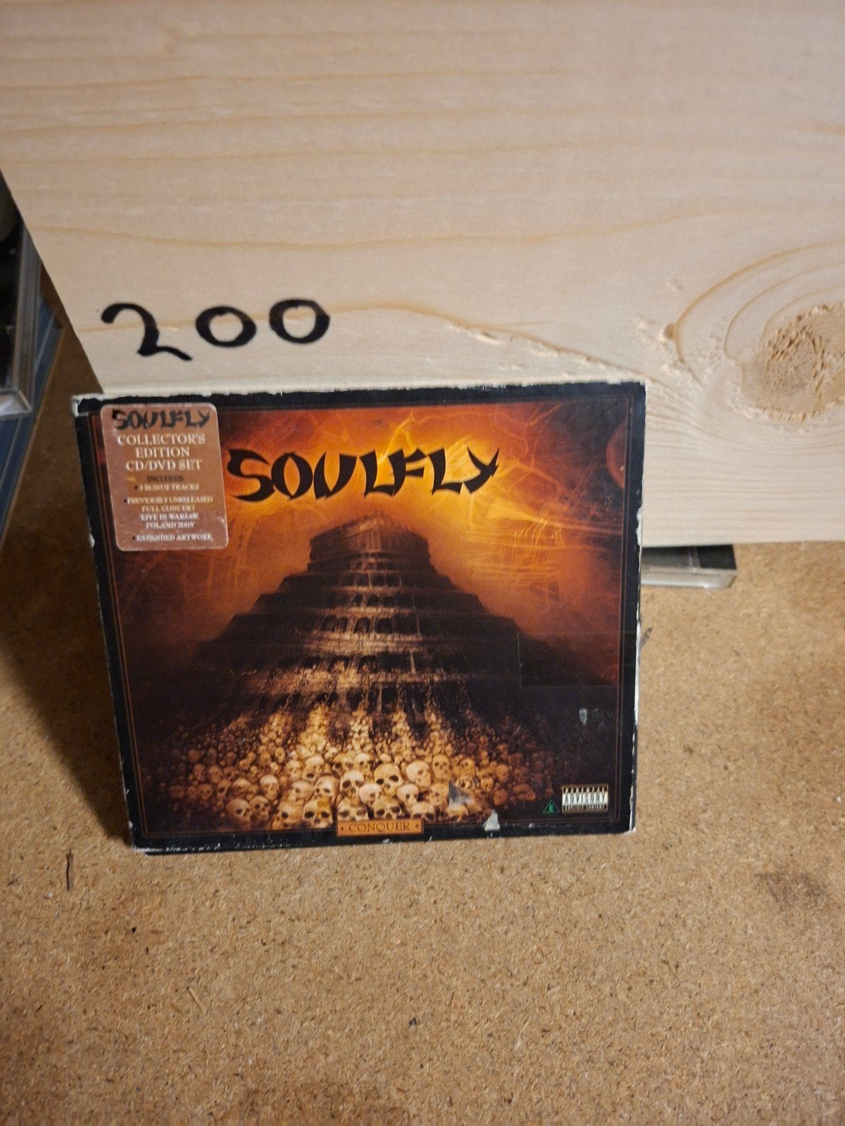 Soulfly - Conquer (Collector's Edition CD/DVD Set), Cd's en Dvd's, Ophalen of Verzenden, Zo goed als nieuw, Heavy metal, Inclusief DVD