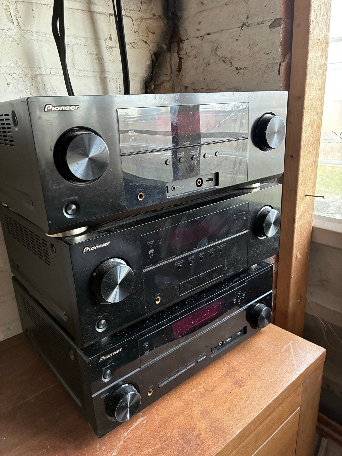 Pioneer VSX-1020-K AV Receiver - 7.1 Surround Sound, Gebruikt, Ophalen of Verzenden, Pioneer, 120 watt of meer
