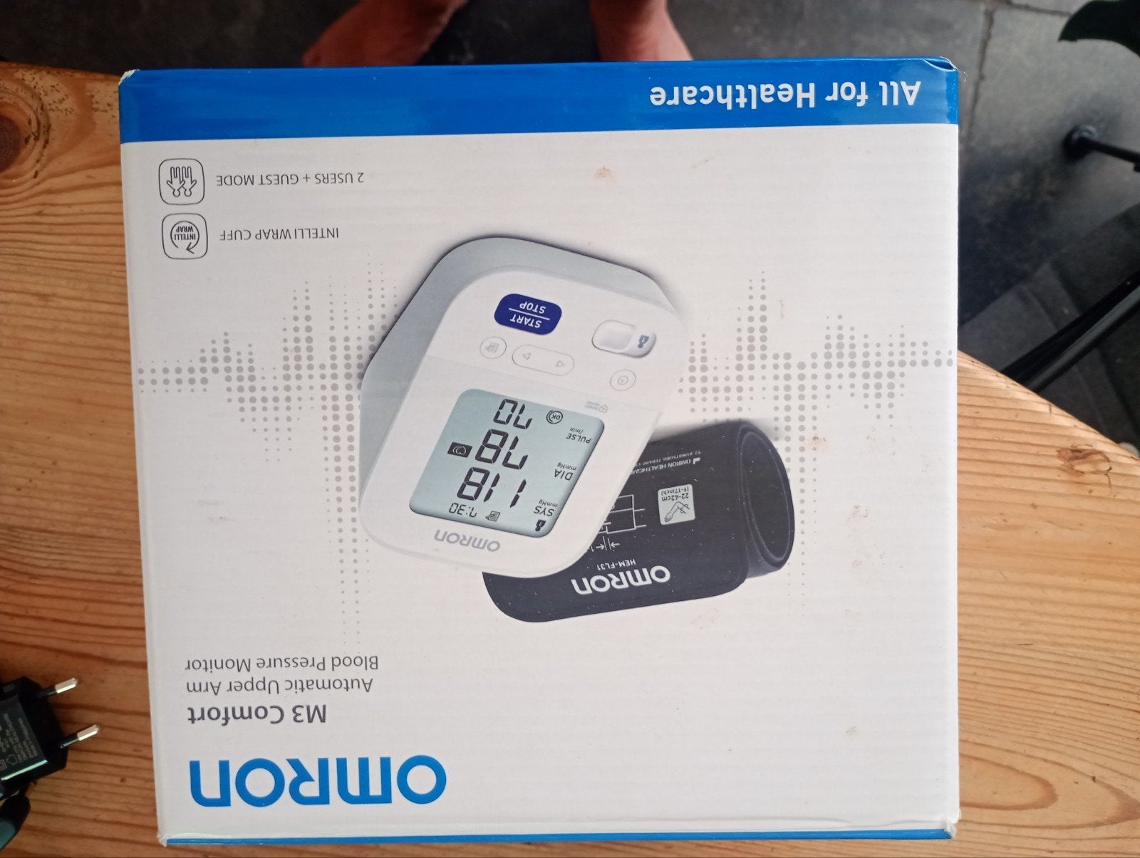 Nieuw Omron M3 Comfort Bloeddrukmeter, Ophalen, Nieuw, Overige typen