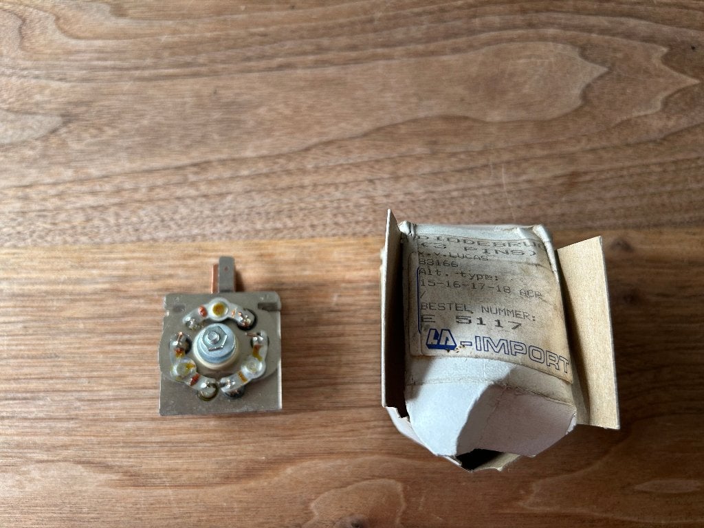 Diodebrug (3 pins) ILR166 83166 15-16-17-18 ACR, Ophalen of Verzenden