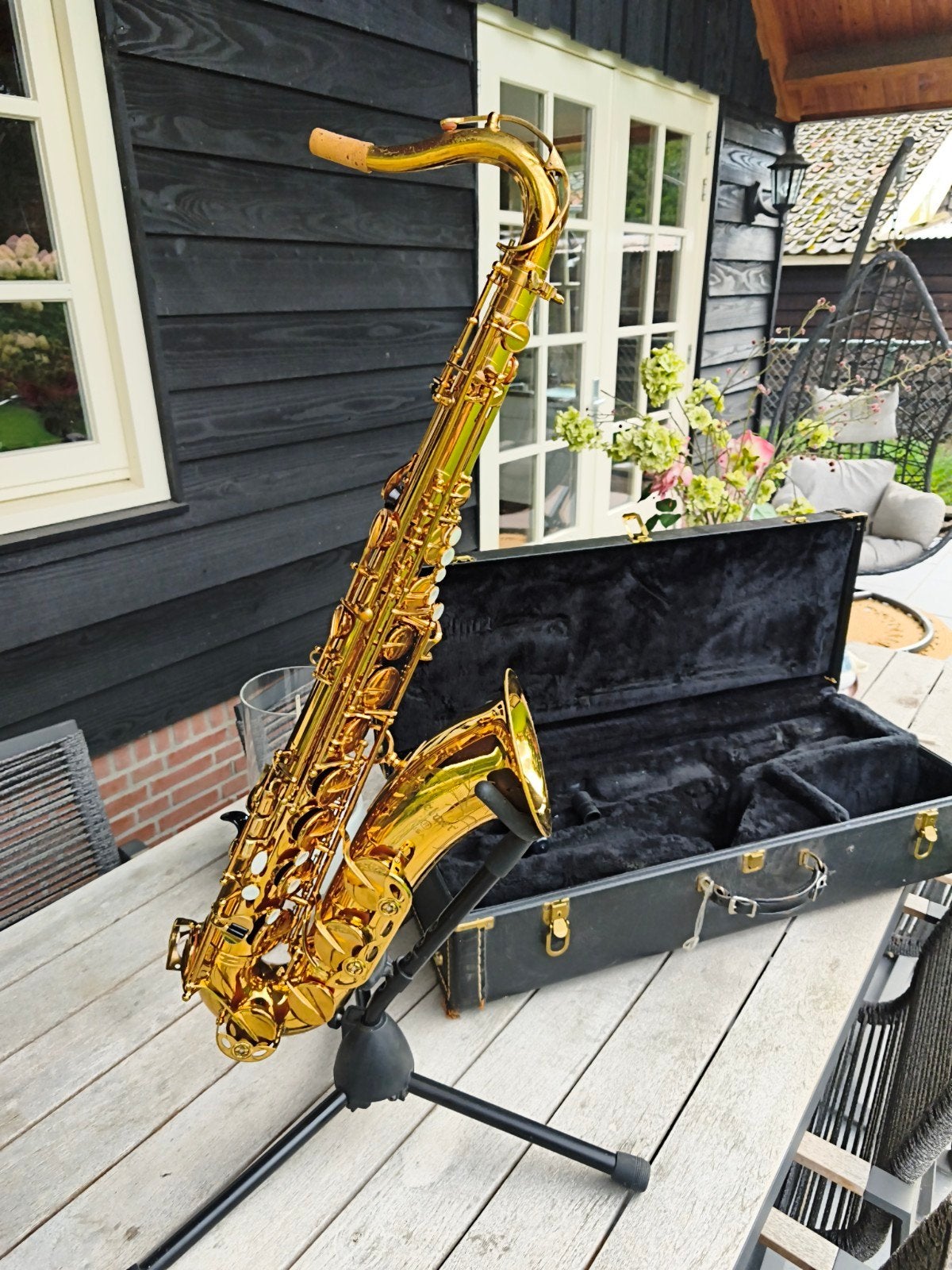 Selmer U.S.A. Tenor Saxofoon "Omega" Professional, Ophalen of Verzenden, Gebruikt, Tenor, Met koffer