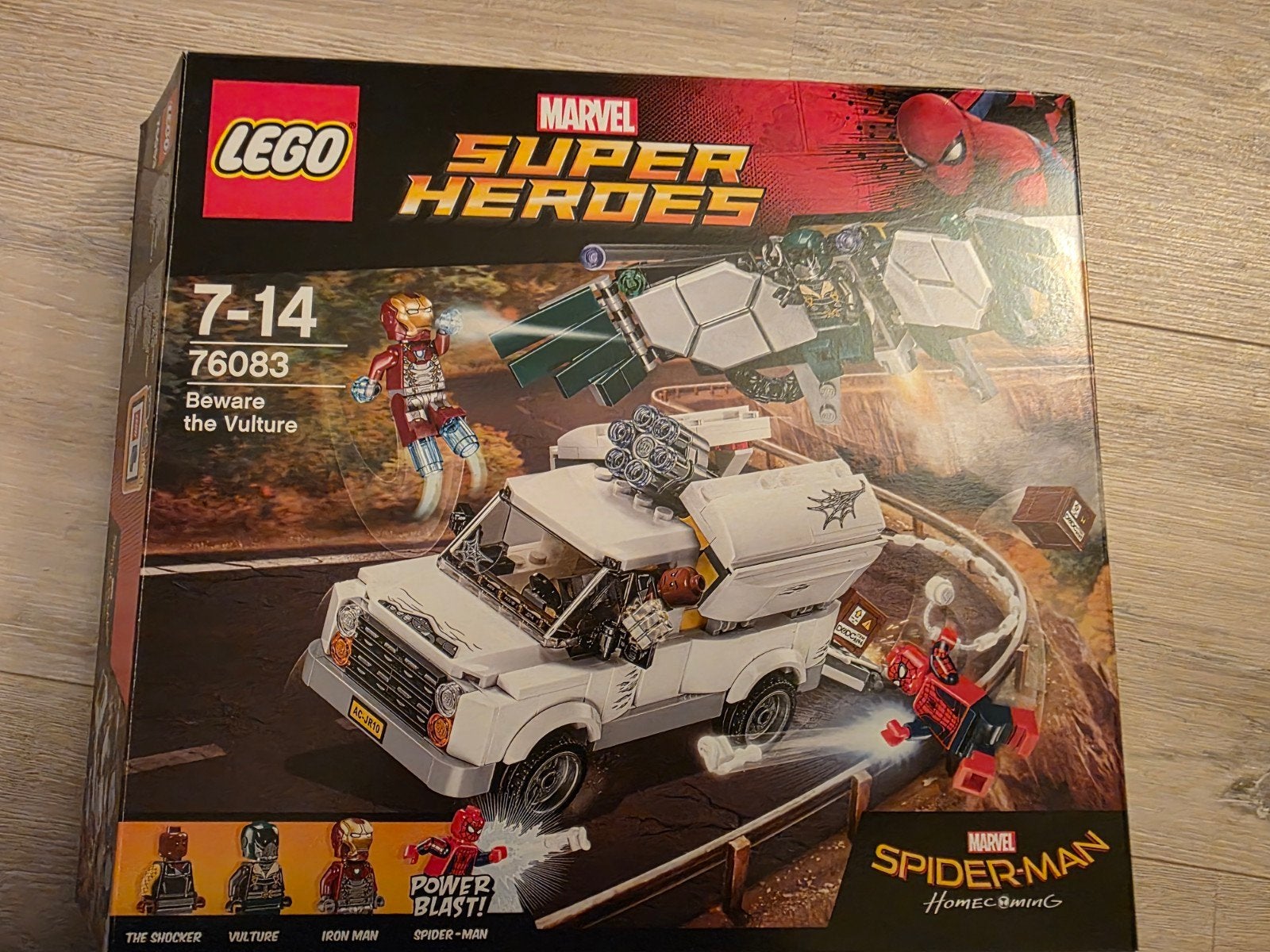 LEGO Marvel Super Heroes 76083 Beware the Vulture, Ophalen, Zo goed als nieuw, Overige merken