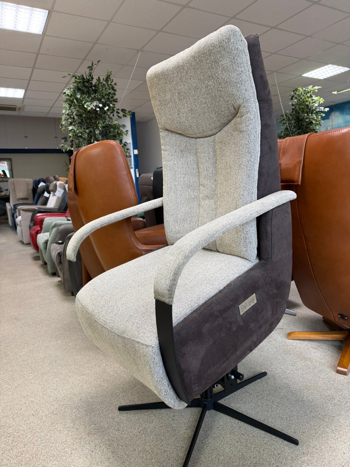 Luxe Montel sta op stoel relax fauteuil gratis bezorging, Ophalen of Verzenden, Zo goed als nieuw, Met garantie