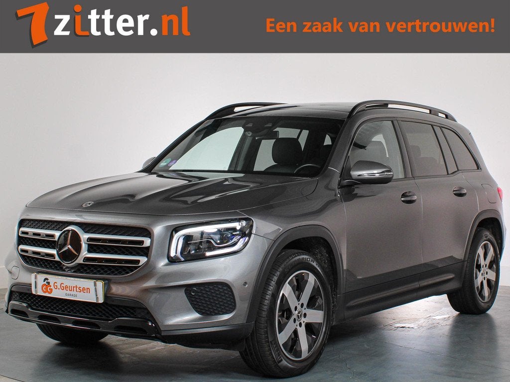 Mercedes-Benz GLB 180 Luxury 7-Persoons, Panoramadak, Leder,, Auto's, Mercedes-Benz, 136 pk, Gebruikt, 4 cilinders, 7 stoelen