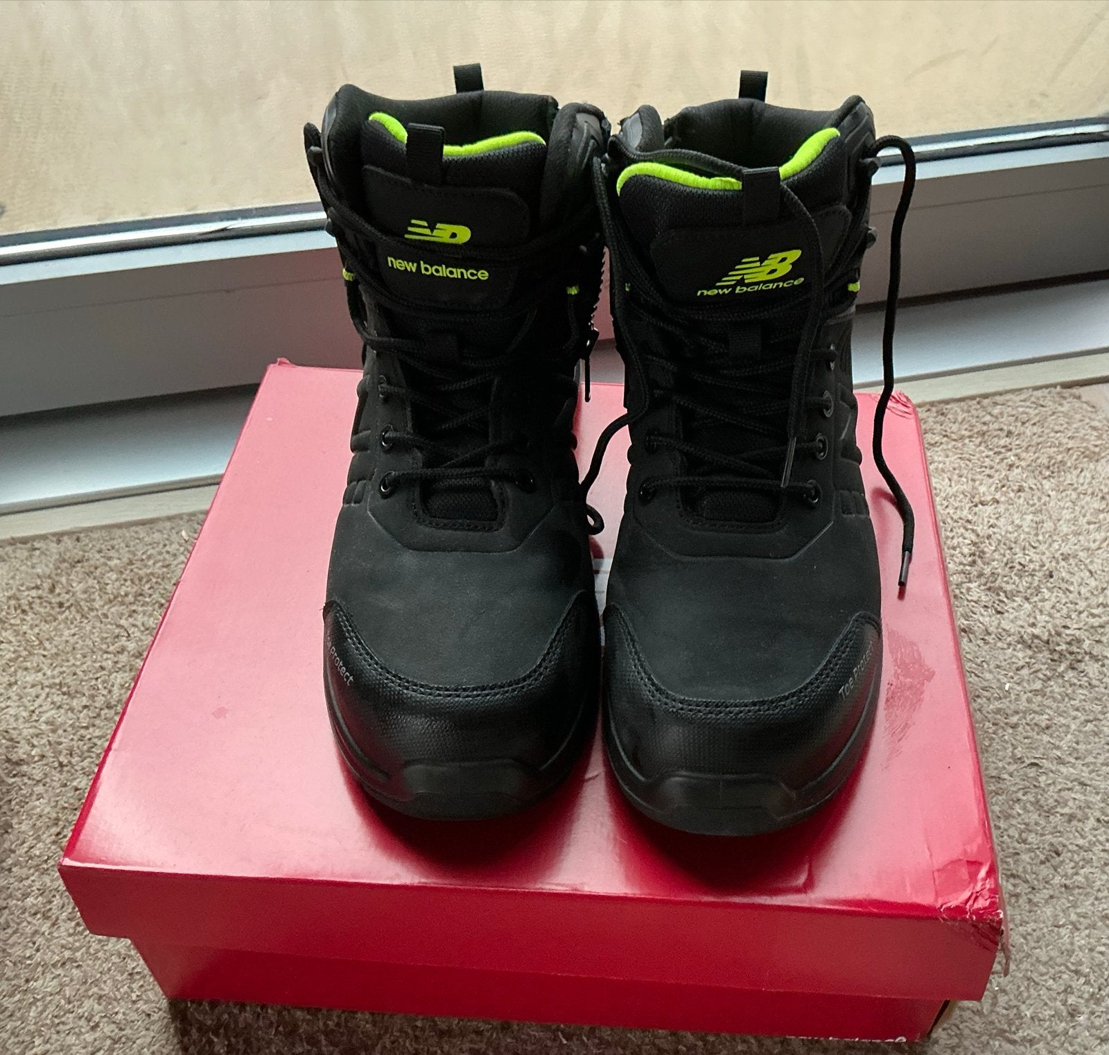 New Balance Calibre S3L Werkschoenen Zwart - Maat 42.5, Kleding | Heren, Schoenen, Ophalen of Verzenden, Nieuw, Zwart, Werkschoenen