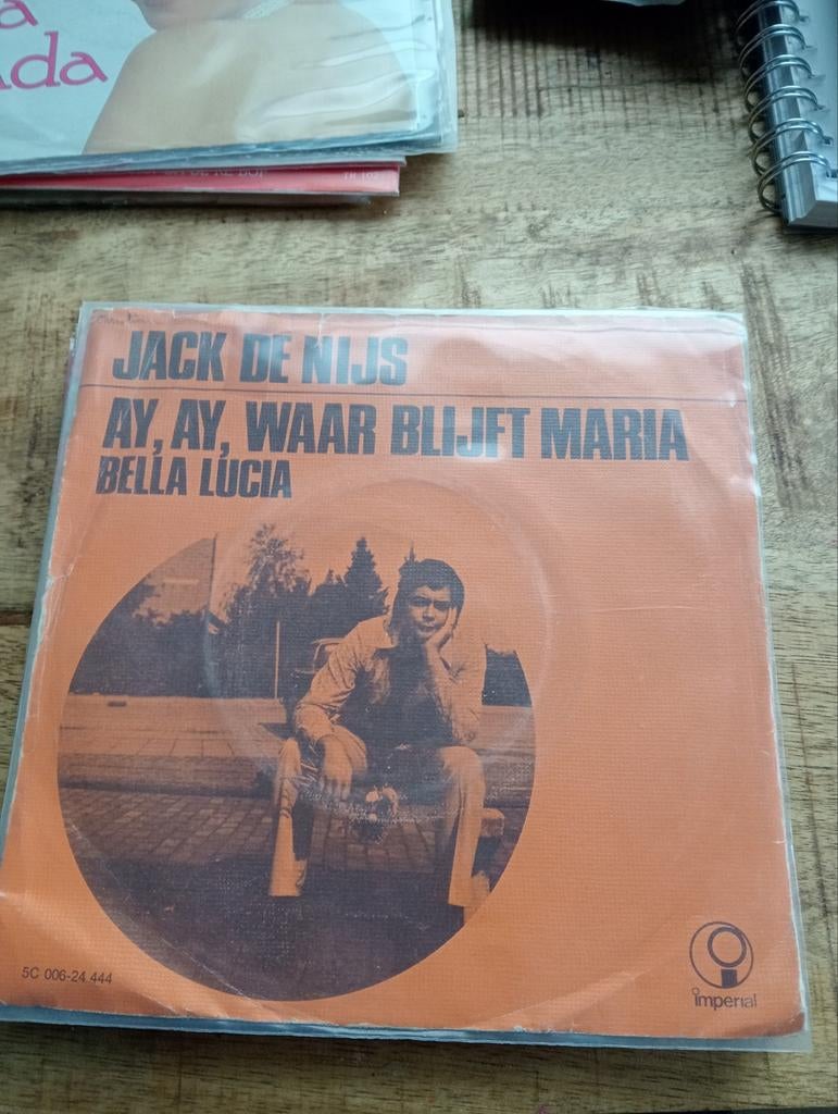 Jack de Nijs - ay ay waar blijft maria, Cd's en Dvd's, Vinyl | Nederlandstalig, Ophalen of Verzenden, Zo goed als nieuw, Overige formaten