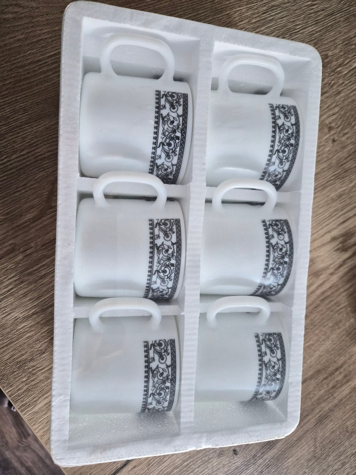 Nieuwe La Opala Indiase theemokken - set van 6, Ophalen of Verzenden