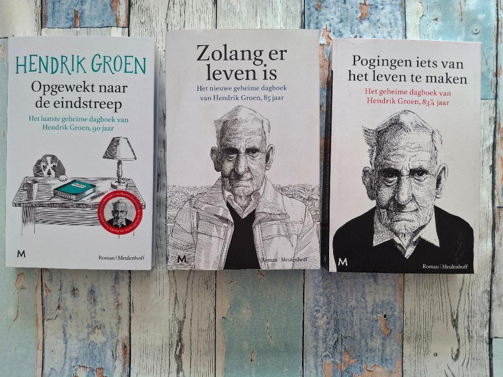 Het geheime dagboek van Hendrik Groen, deel 1, 2 en 3, Boeken, Hendrik Groen, Ophalen of Verzenden, Zo goed als nieuw, Nederland