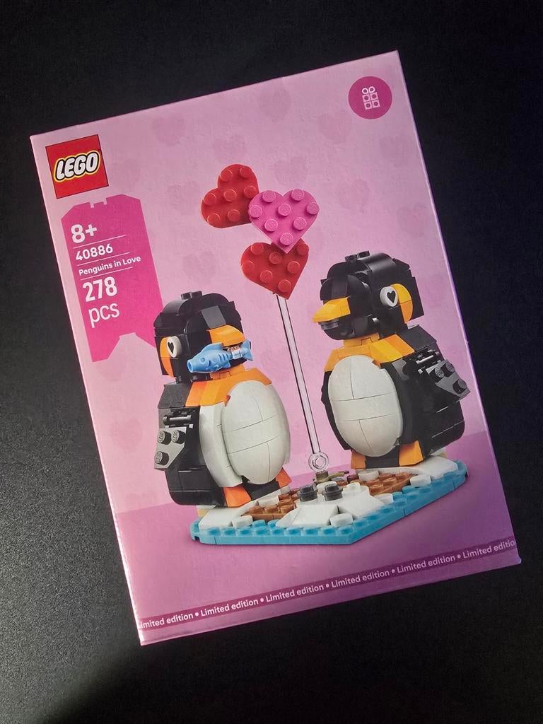 Lego Pinguins in love 40886 lego store exclusive, Kinderen en Baby's, Speelgoed | Duplo en Lego, Ophalen of Verzenden, Nieuw