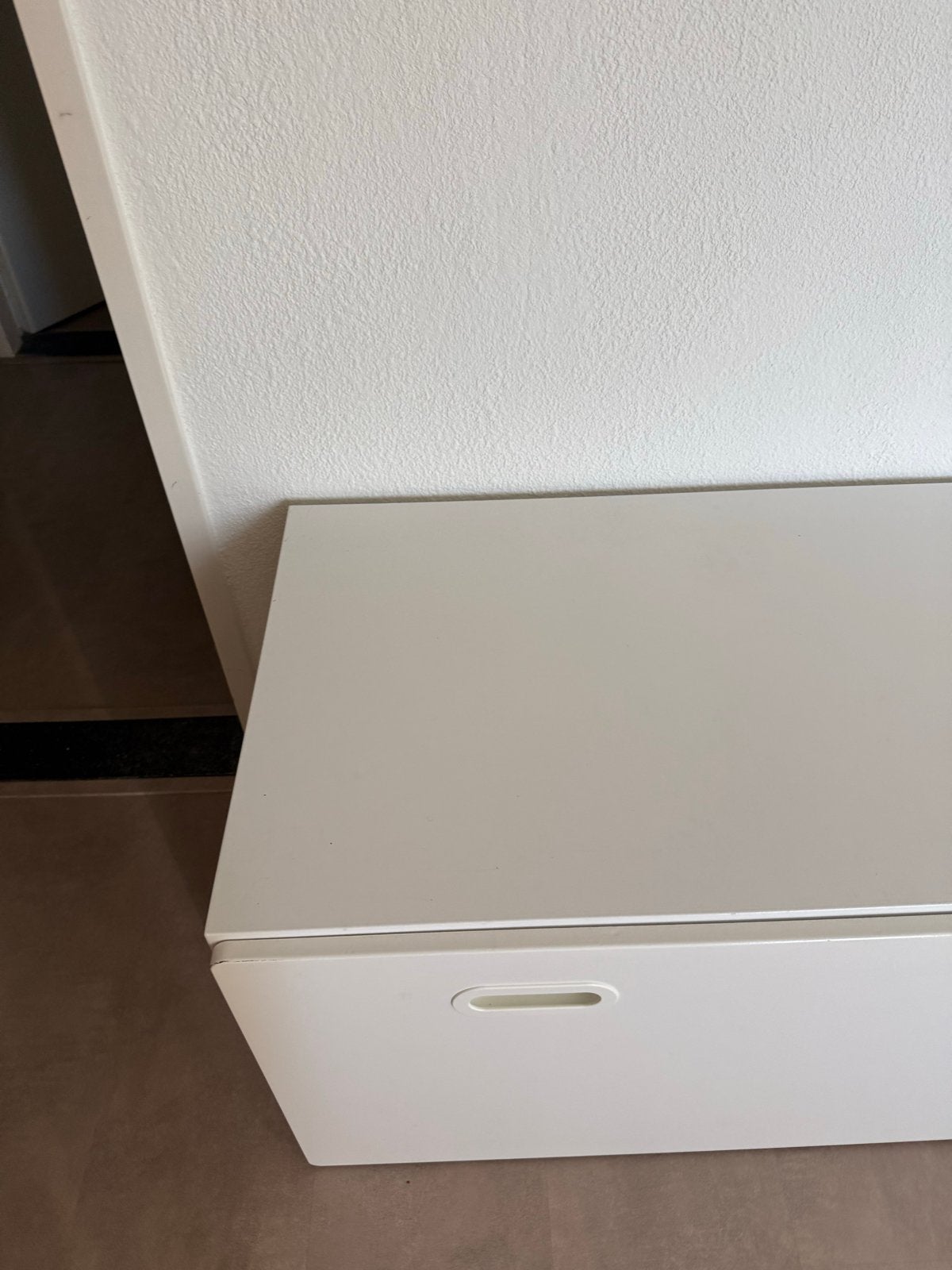 Ikea- Witte opbergkist / speelgoedkist, Ophalen, 50 tot 100 cm, Zo goed als nieuw, 75 tot 100 cm