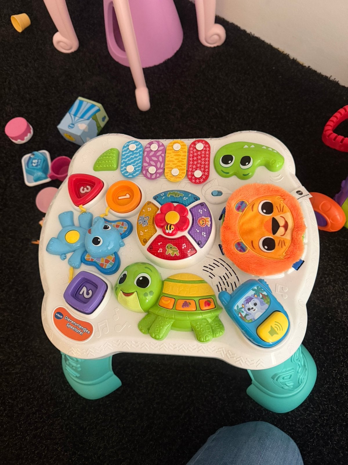nieuw vtech activiteiten tafel, Ophalen, Zo goed als nieuw, 6 maanden tot 2 jaar