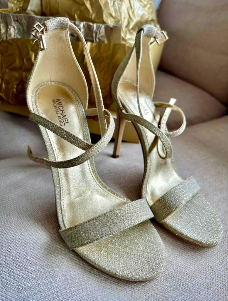 Michael Kors Glinsterende Sandalen met Hoge hak, Kleding | Dames, Schoenen, Ophalen, Overige kleuren, Nieuw, Schoenen met hoge hakken