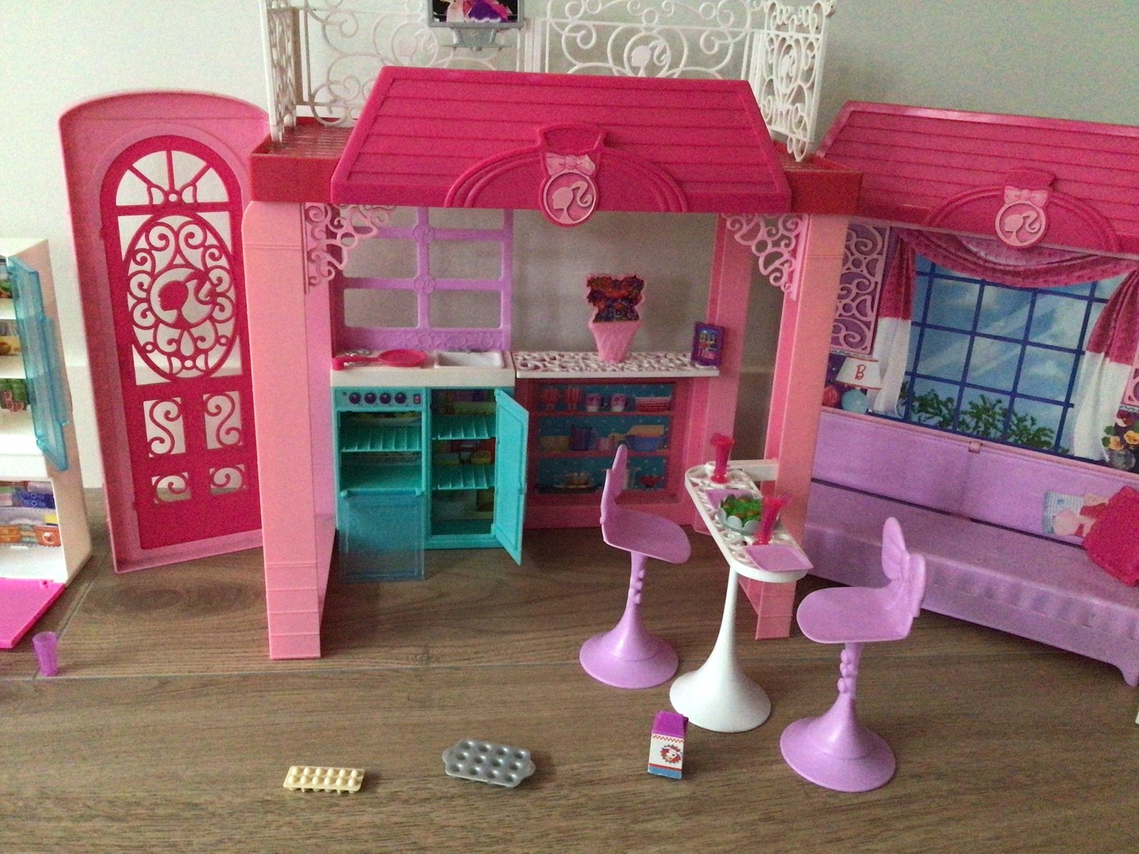 Barbie huis, Verzamelen, Ophalen of Verzenden, Gebruikt