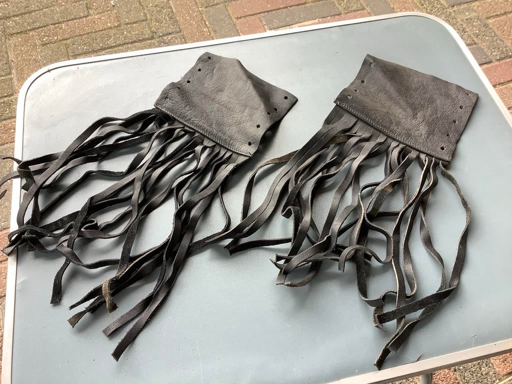 Lederen franjes voor rem- en koppelingshendel, Verzenden, Nieuw