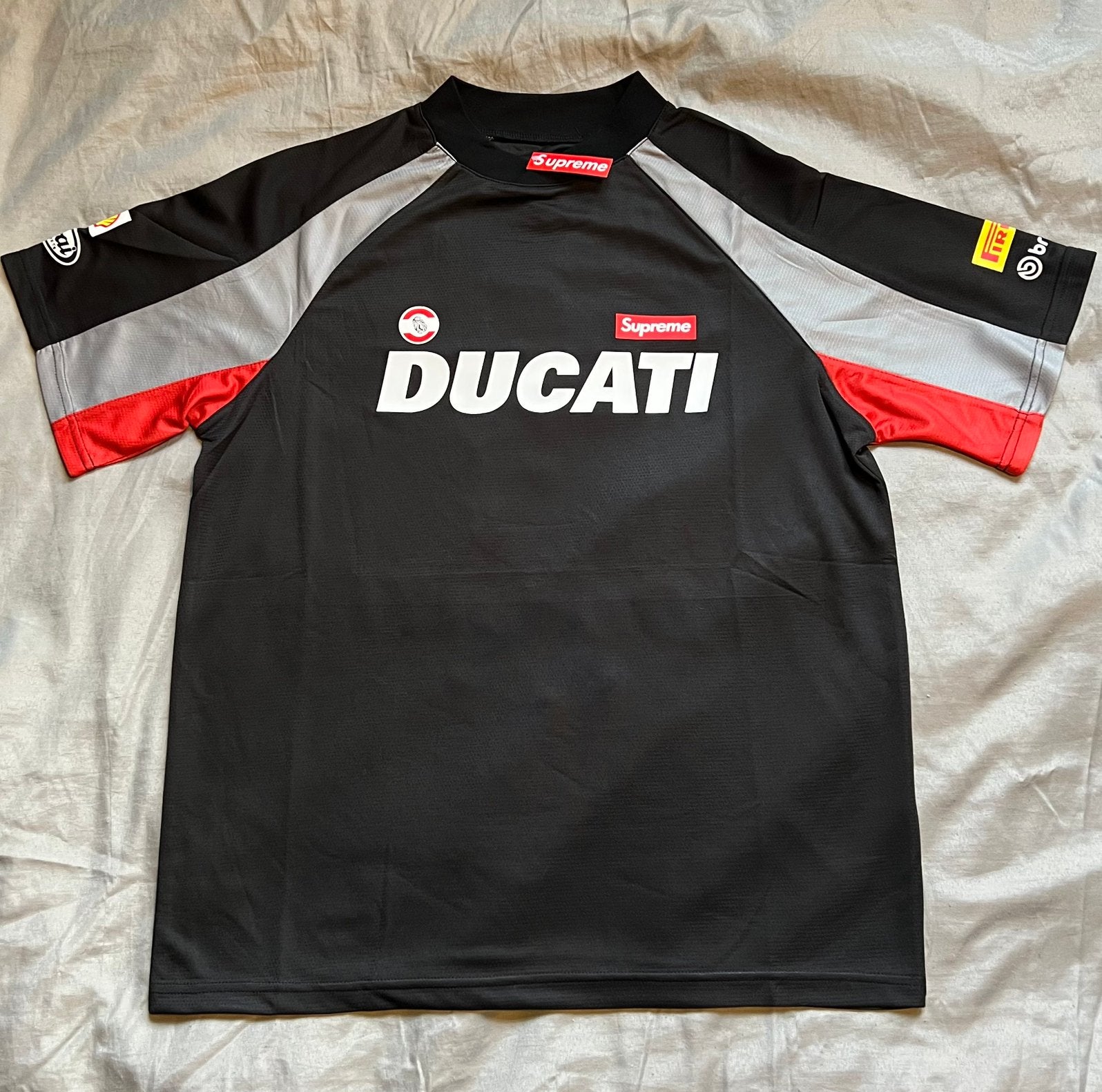 Supreme x ducati v4 t-shirt Maat S, Ophalen, Zo goed als nieuw