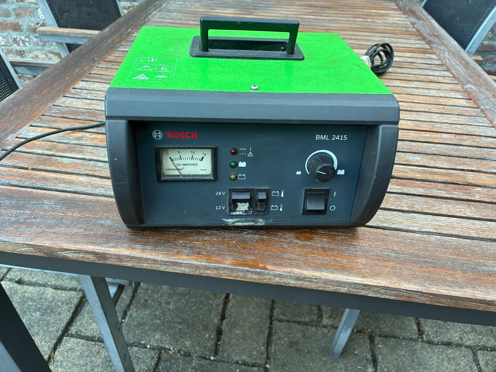 Bosch Acculader BML 2415 - 12V/24V, Ophalen of Verzenden, Gebruikt, Universele onderdelen