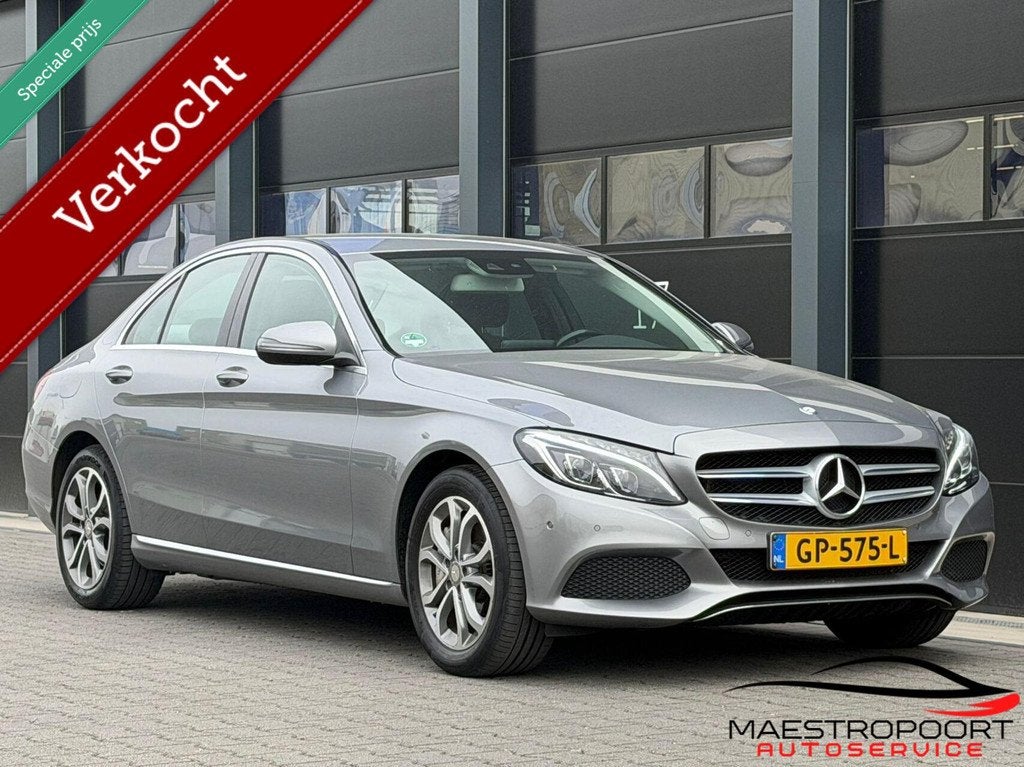 Mercedes C-klasse 350 e dealer onderhouden nap, Achterwielaandrijving, Gebruikt, Euro 6, Origineel Nederlands