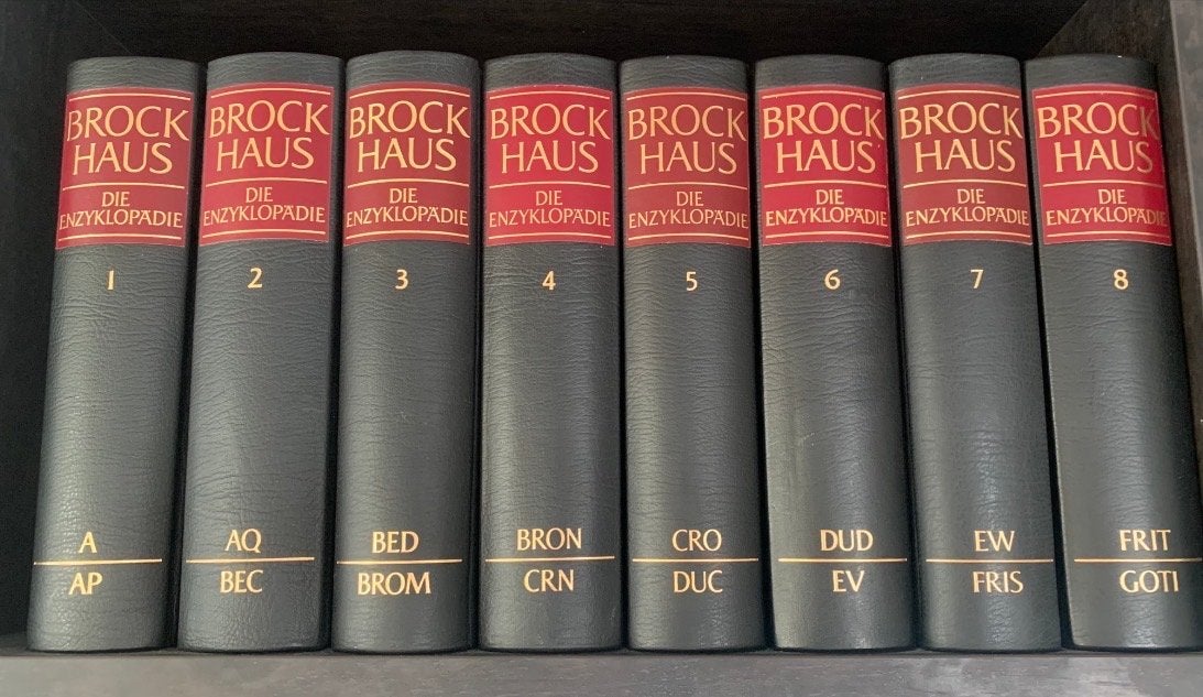 Brockhaus Encyclopedia delen 1-24 en Wereldgeschiedenis 1-6, Boeken, Ophalen of Verzenden, Nieuw, Algemeen, Complete serie
