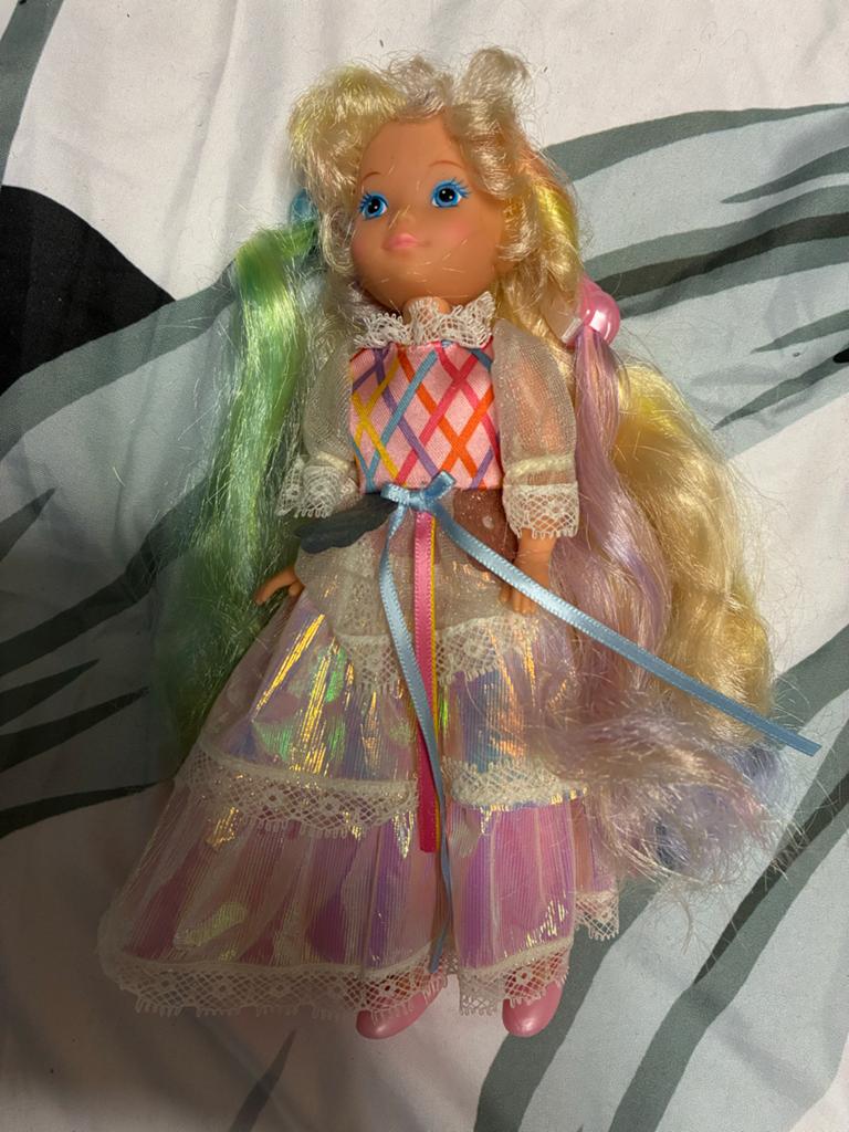 Vintage Lady Lovely locks pop Mattel, Ophalen, Gebruikt, Overige typen