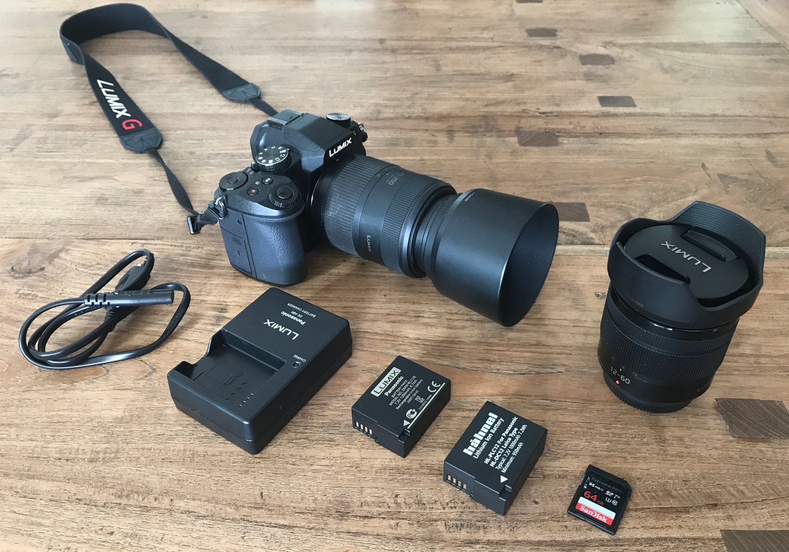 Panasonic Lumix DMC G80 16 mp met 2 lenzen en accessoires, Ophalen, Gebruikt, Panasonic, 8 keer of meer