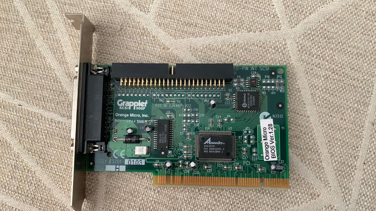 Grappler SCSI 906F SCSI-kaart, Ophalen of Verzenden, Gebruikt