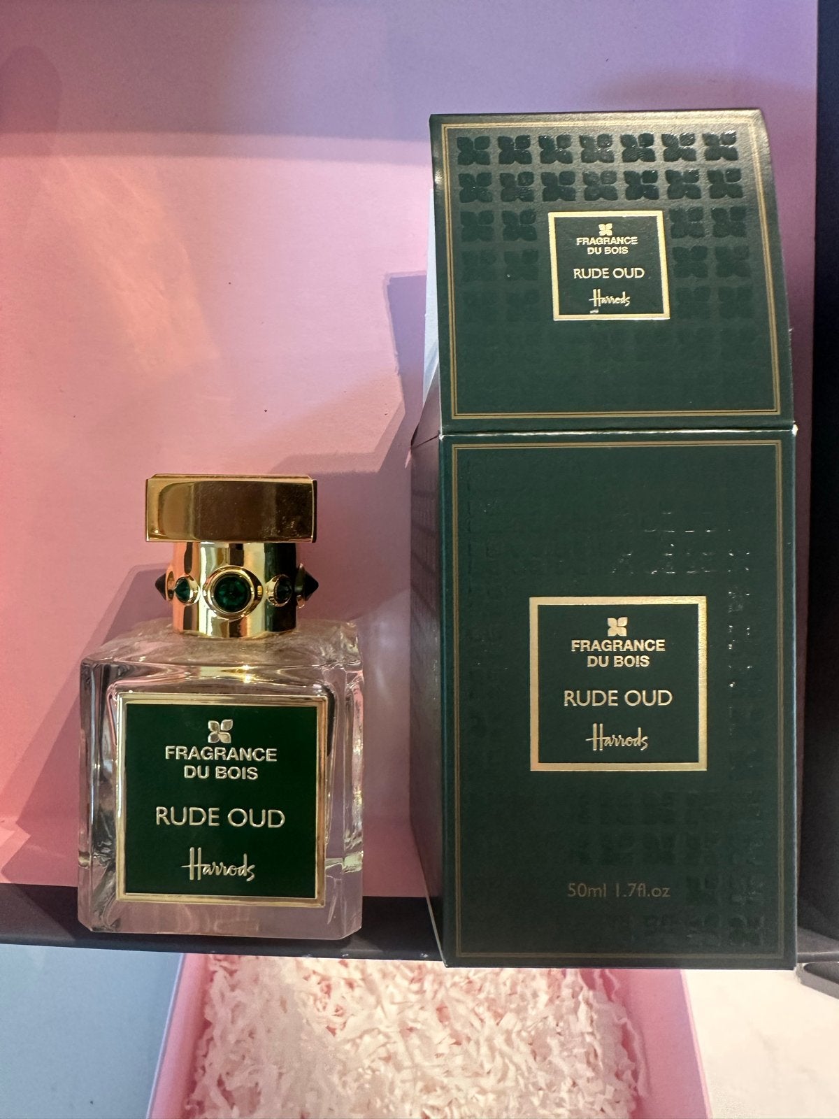 Fragrance Du Bois Rude Oud Harrods Edition 50ML - Zo goed al, Ophalen of Verzenden, Zo goed als nieuw