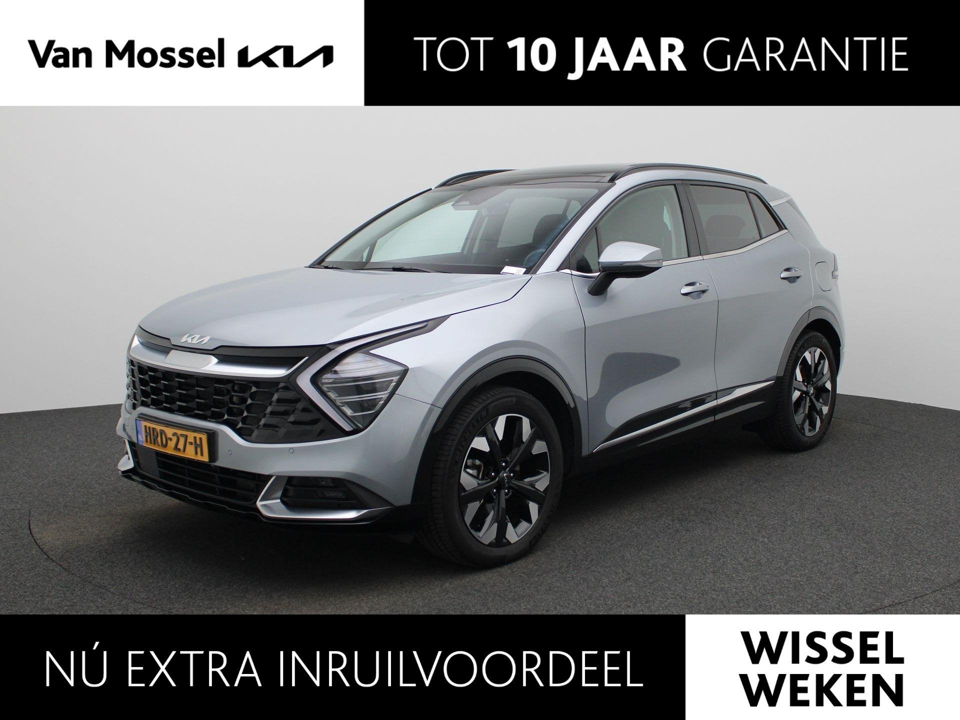 Kia Sportage 1.6 T-GDi Plug-in Hybrid AWD DynamicPlusLine |, Auto's, 14 kWh, Gebruikt, 4 cilinders, Leder en Stof