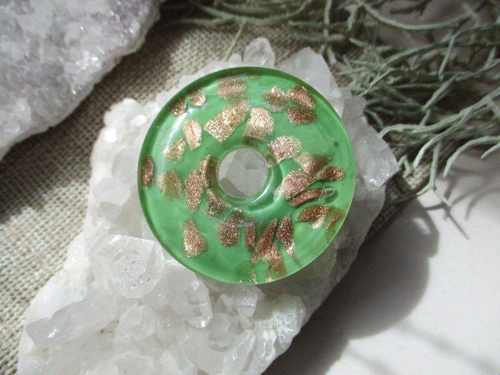 Tachyon Archion® energie gestructureerd glazen donut - groen, Diversen, Verpleegmiddelen, Nieuw, Ophalen of Verzenden