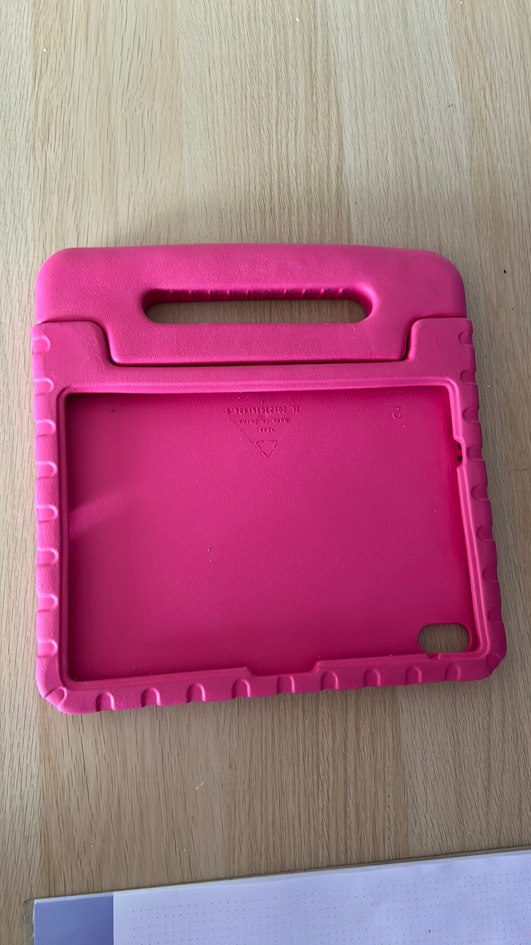 Roze EVA Foam Kinderhoes iPad Air & Pro (10 inch), Computers en Software, Tablet-hoezen, 10 inch, Gebruikt, IPad 7e generatie ipad 8e generatie ipad 9e generatie