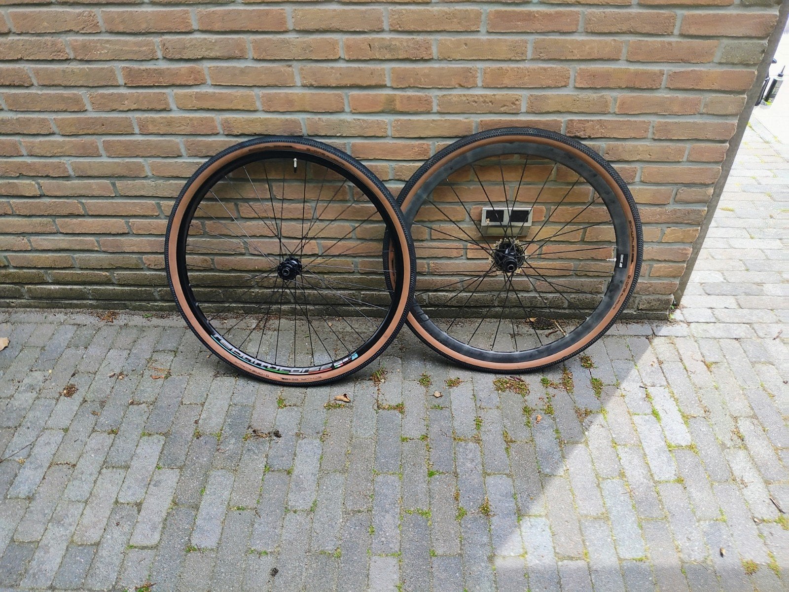 Bianchi DT swiss gravelwielset, Shimano Schwalbe, Wiel, Ophalen of Verzenden, Gravelbike, Aluminium