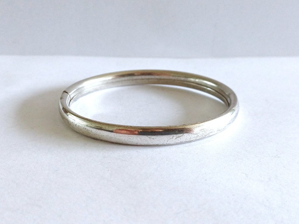 slavenarmband- bangle- zilver- ovaal, Sieraden, Tassen en Uiterlijk, Antieke sieraden, Ophalen of Verzenden, Zilver, Armband