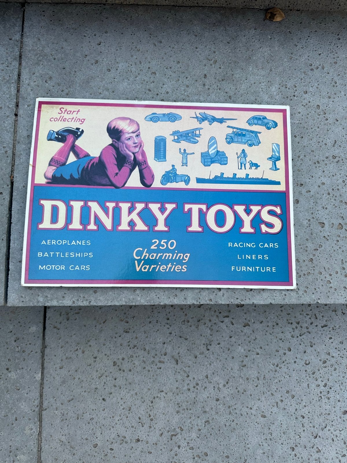 Vintage Dinky Toys Reclame Display - Start met Verzamelen, Verzamelen, Ophalen of Verzenden, Gebruikt
