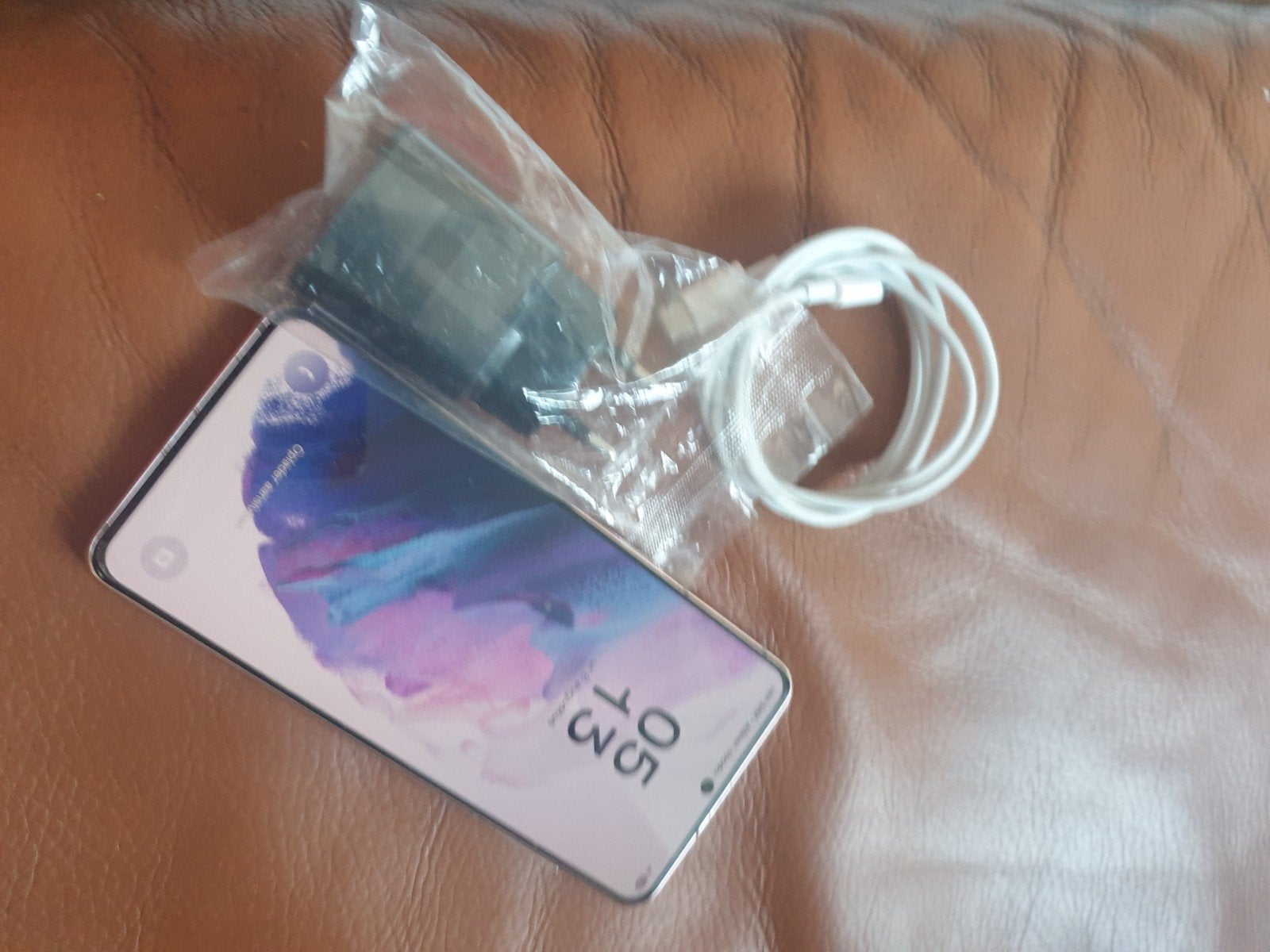 Samsung Galaxy S21 128GB Blauw - Zo goed als nieuw, Telecommunicatie, Mobiele telefoons | Samsung, Blauw, Touchscreen, Ophalen of Verzenden