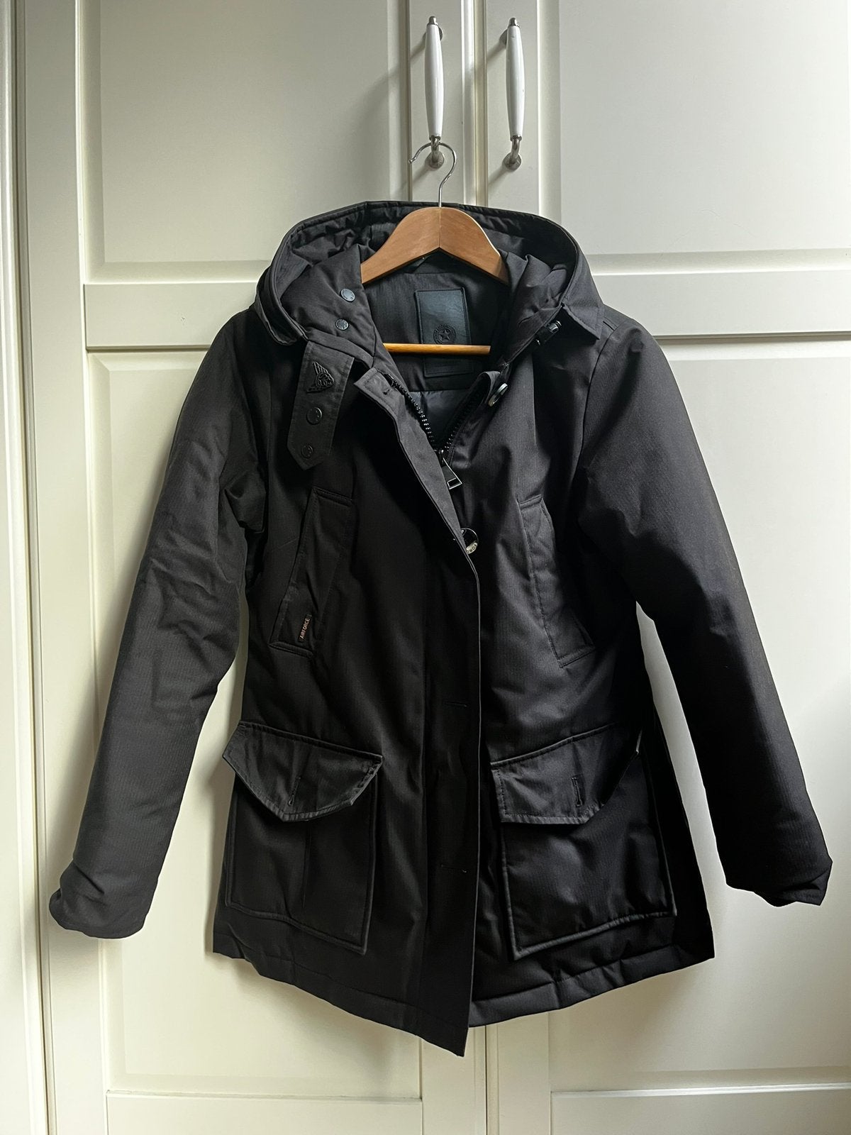 Airforce jas dames, Kleding | Dames, Ophalen of Verzenden, Zo goed als nieuw, Maat 34 (XS) of kleiner, Grijs