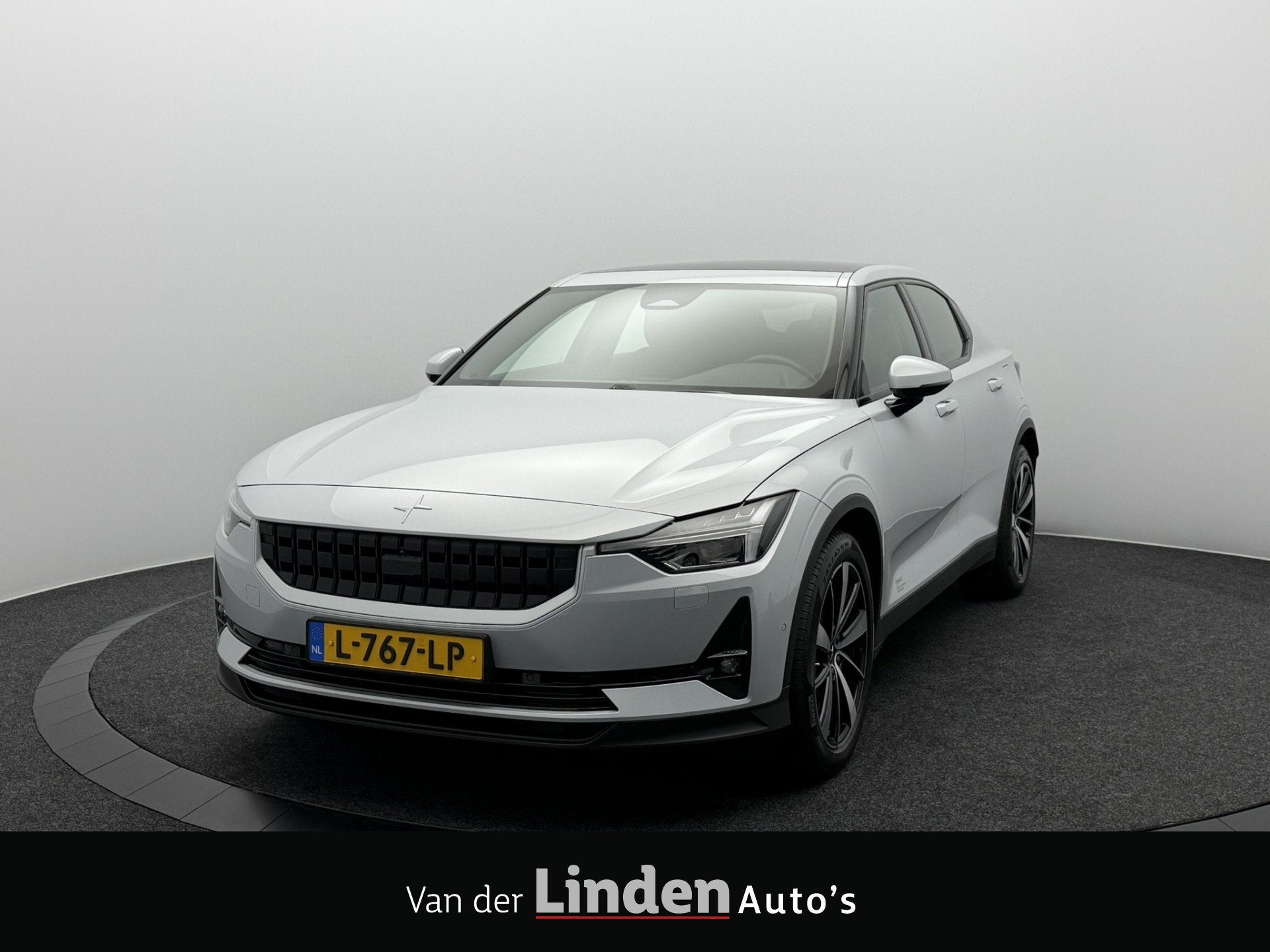 Polestar 2 Long Range Dual Motor Launch Edition 78kWh SOH 93, Polestar 2, Stof, Gebruikt, Zwart