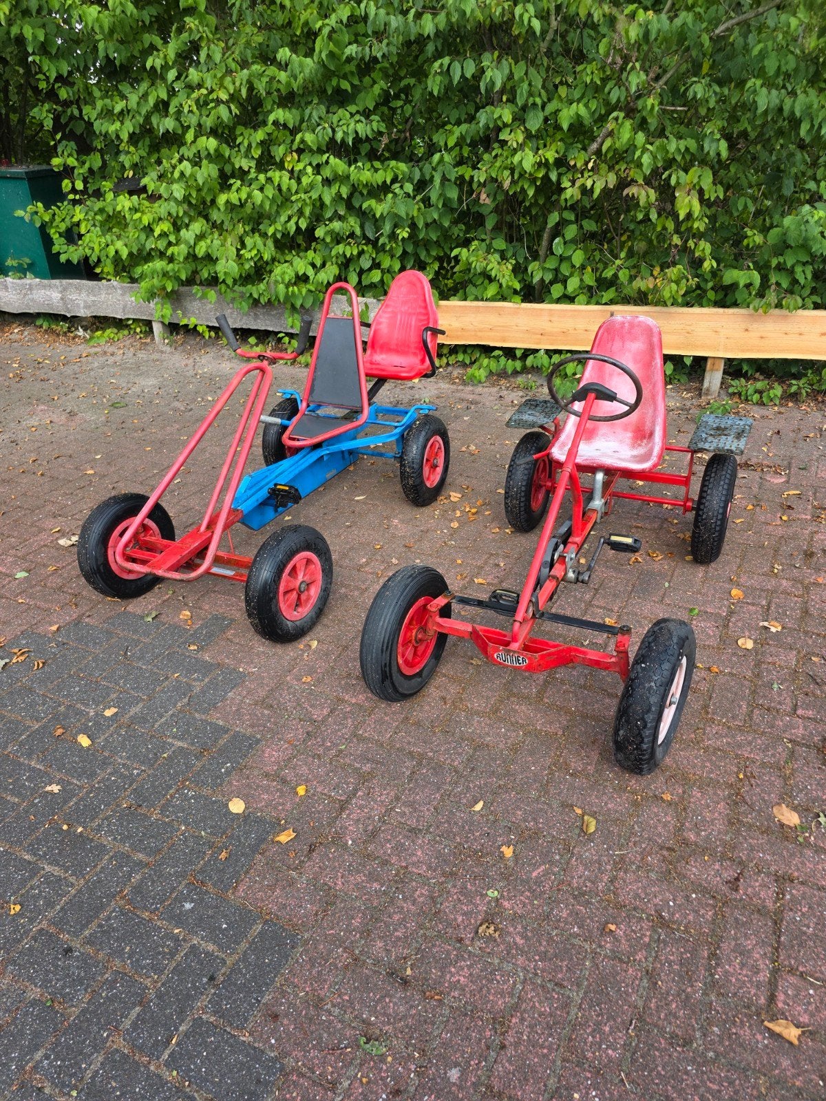 2 skelters met 1 duozit te koop, Ophalen of Verzenden, Gebruikt, Overige merken, Duozit