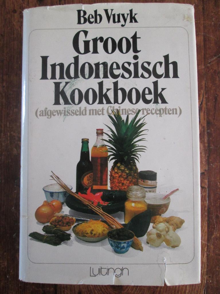 Bep Vuyk Groot Indonesisch kookboek 1973, Boeken, Ophalen of Verzenden, Gelezen, Azië en Oosters, Hoofdgerechten