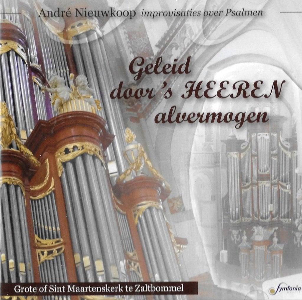 ANDRÉ NIEUWKOOP / ORGEL - GELEID DOOR 'S HEEREN ALVERMOGEN., Orgel, Geestelijke liederen, Ophalen of Verzenden, Nieuw in verpakking
