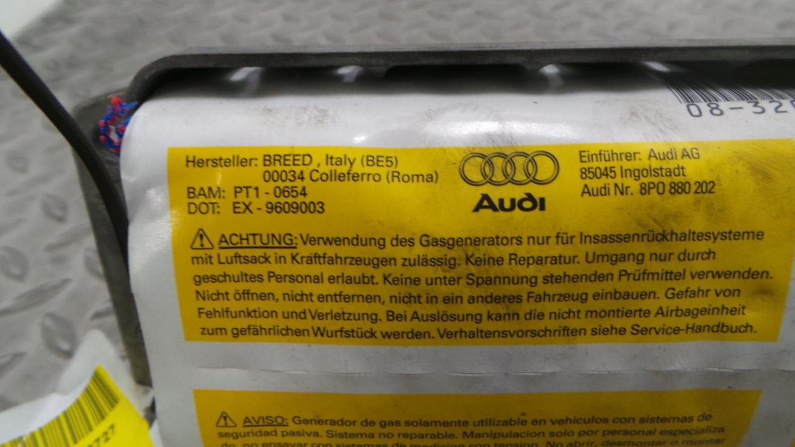 AUDI A3 SPORTBACK AIRBAG RECHTS 2006, Ophalen of Verzenden, Gebruikt, Stiba lid