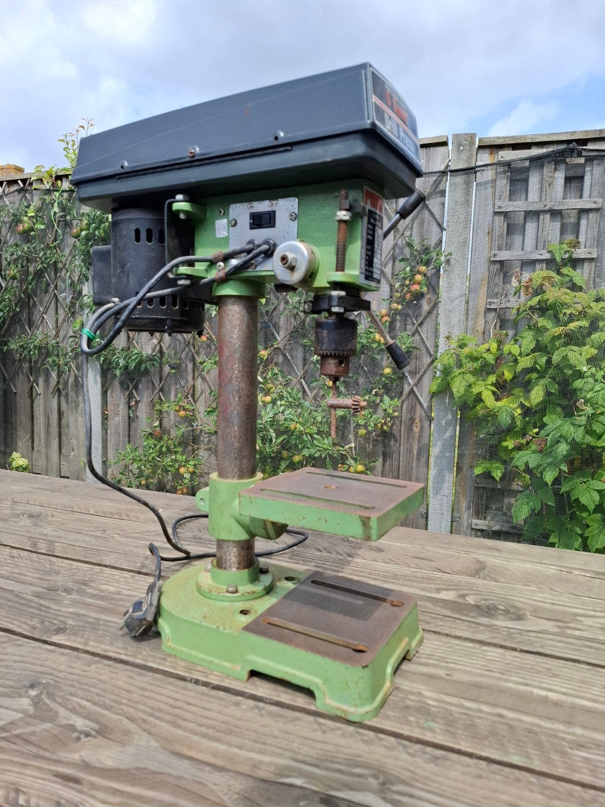 Kolomboormachine 5 snelheden, Ophalen, Gebruikt, Kolomboormachine, Variabele snelheid