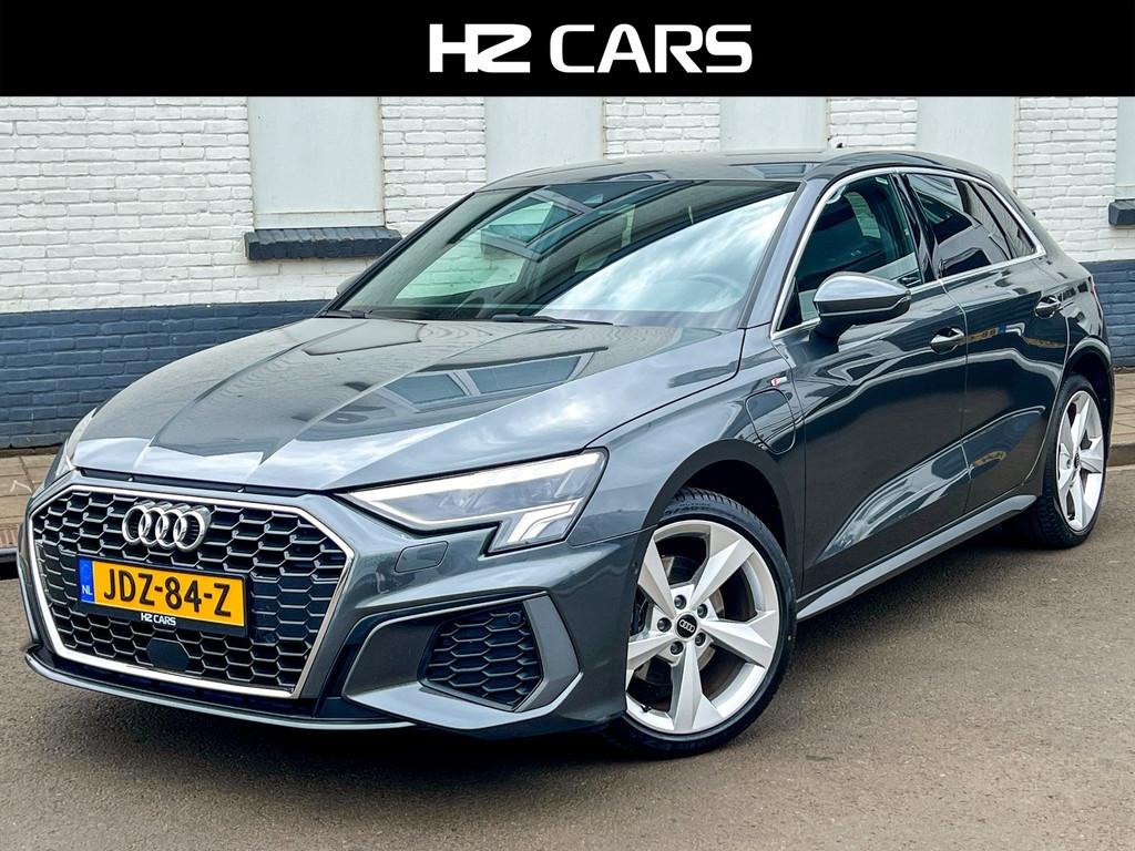Audi A3 Sportback 40 TFSIe 3x S Line/Leder/HeadUp/Camera/Dod, 1525 kg, 4 cilinders, 150 pk, Hybride Elektrisch/Benzine