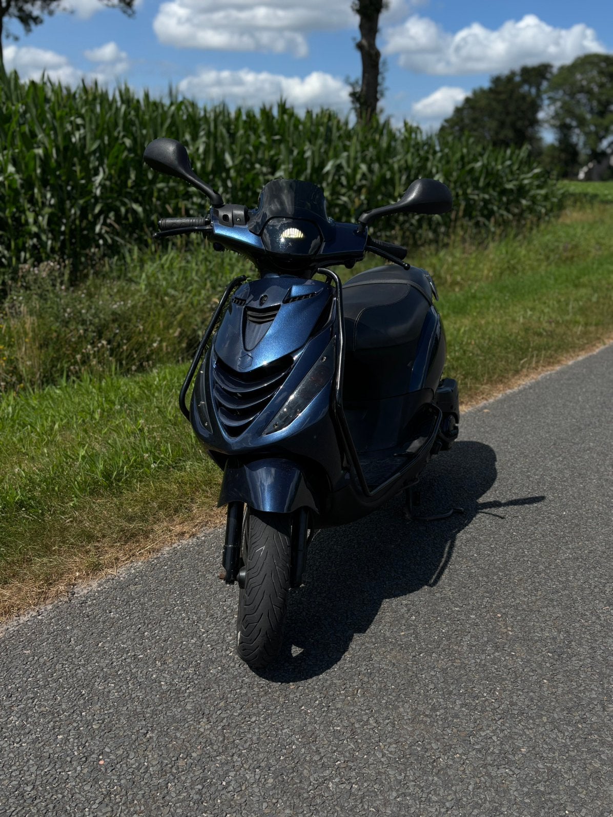 Zip 50cc 2017, Fietsen en Brommers, Scooters | Piaggio, Zo goed als nieuw, Zip, Maximaal 45 km/u, Benzine, Ophalen